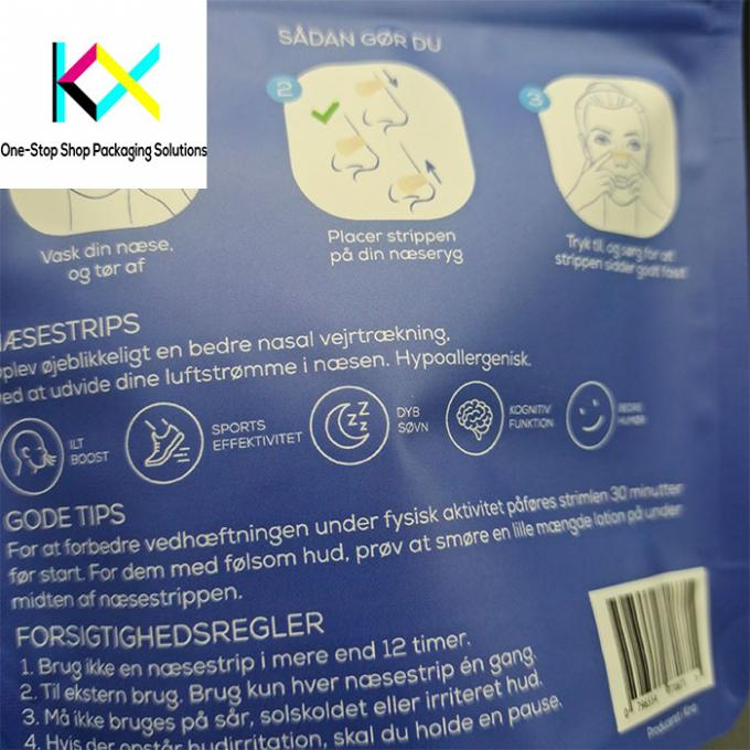 Impresión personalizada bolsas de cremallera de 130um para necesidades diarias 4
