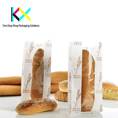 6 colores bolsas de panadería ecológicas de 100 mm para baguettes francesas largas