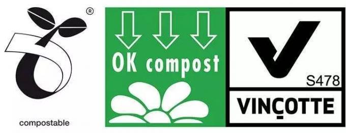 155um bolsas de embalaje de alimentos compostables bolsas Kraft impresas digitalmente 3