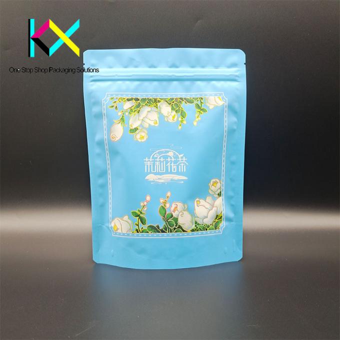 Bolsas de embalaje de té laminadas personalizables Bolsas de plástico de té Impreso digitalmente 1