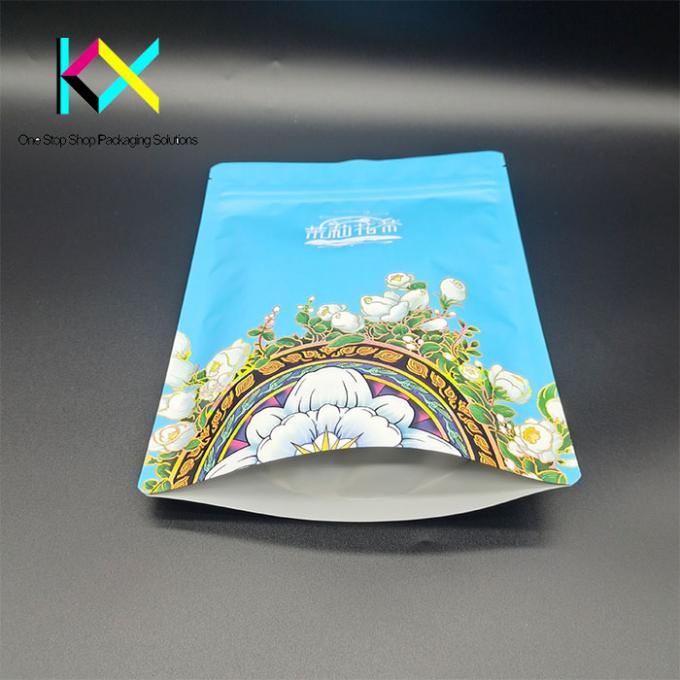 Bolsas de embalaje de té laminadas personalizables Bolsas de plástico de té Impreso digitalmente 4