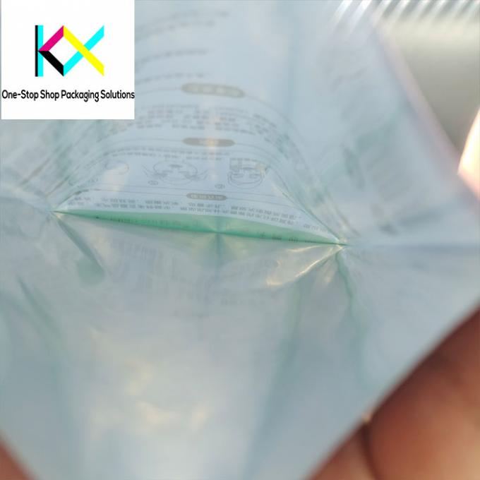 Bolsas impresas de rotogravura personalizadas para bolsas de plástico para envases de productos básicos 5